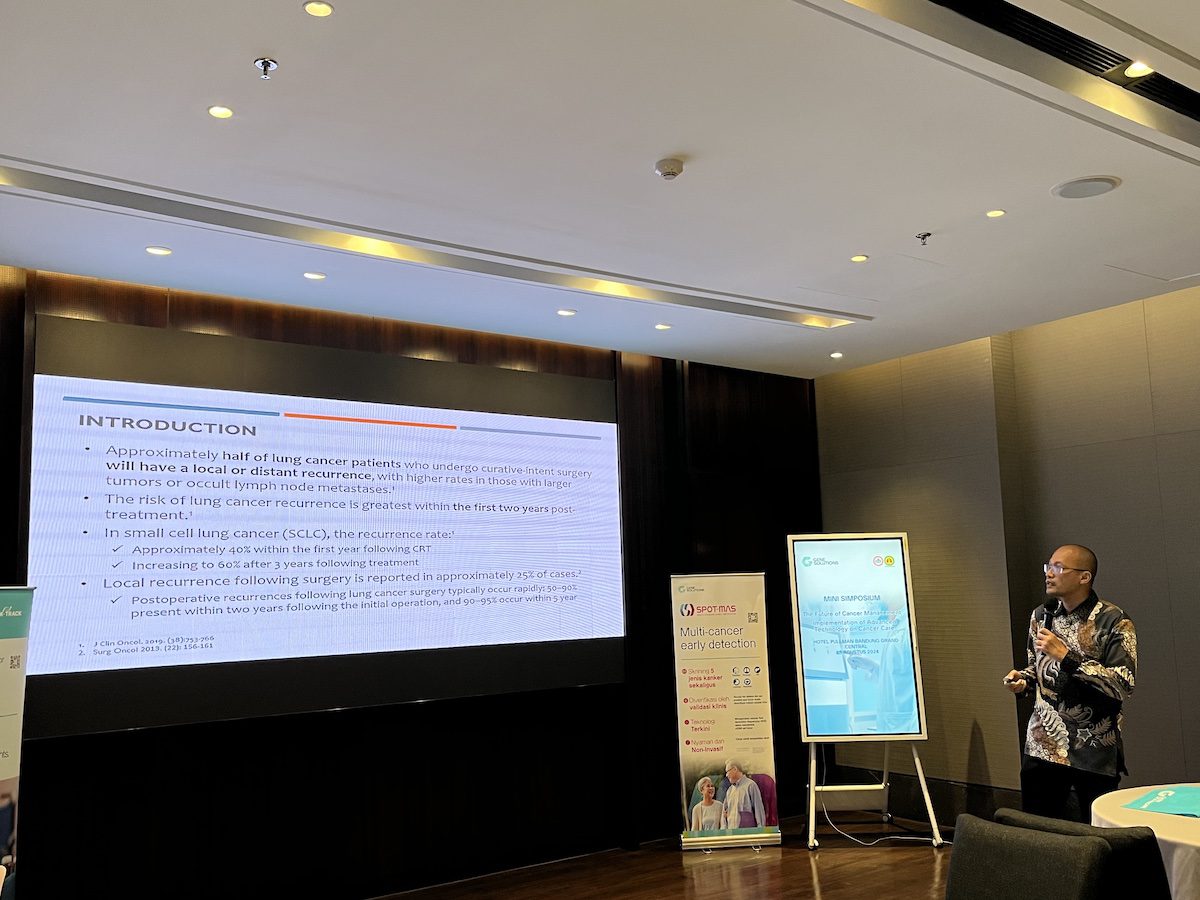 Dr. Widhy Y. Nalapraya, M. Kes, Sp. P(K)Onk presenting