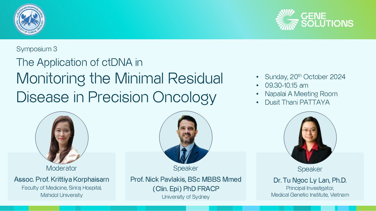Thai Society of Clinical Oncology (TSCO) Annual Meeting 2024