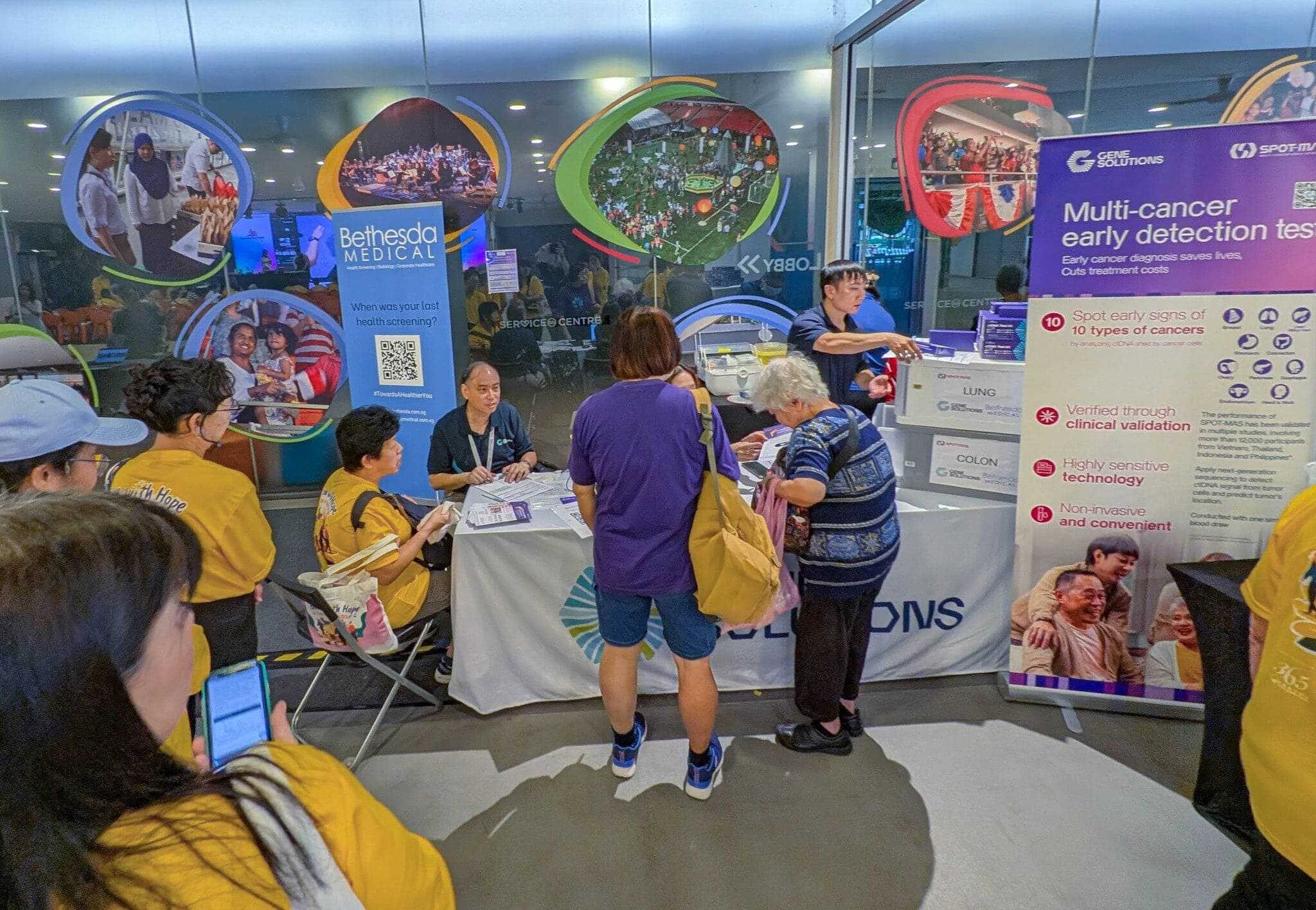 Circulating Tumor DNA(ctDNA) Screening Tests at the 365CPS Bloom with Hope Event