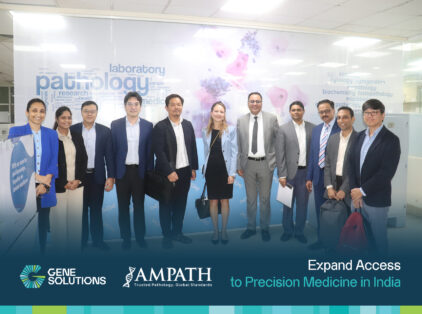Gene Solutions, AMPATH, and American Oncology Institute (AOI) teams