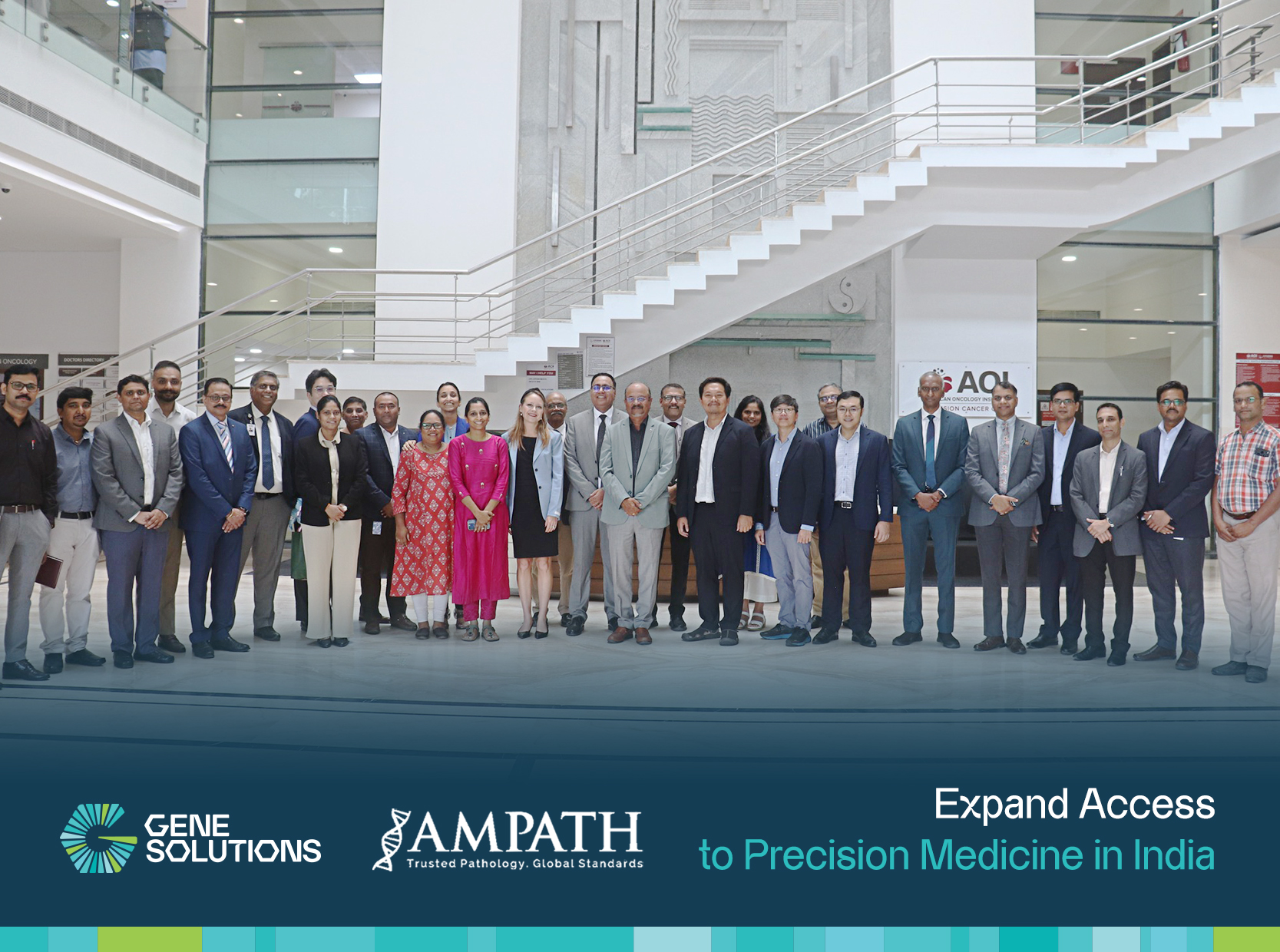 Gene Solutions and AMPATH Launch Advanced Genomics Laboratory in Hyderabad to Expand Access to Precision Medicine in India
