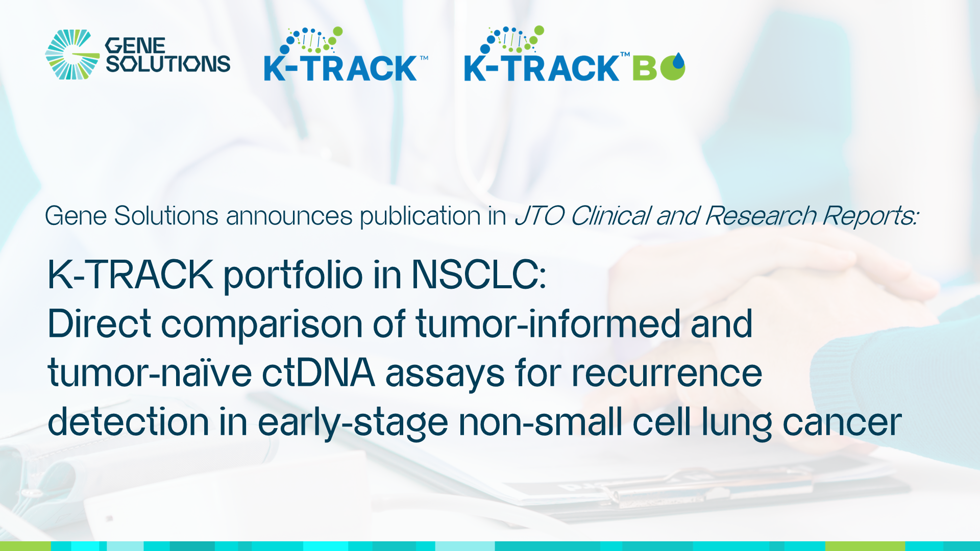 K-TRACK Performance Validated in JTO Clinical and Research Reports: A Direct Comparison of Tumor‑Informed and Tumor‑Naïve ctDNA‑MRD Testing in Early‑Stage NSCLC