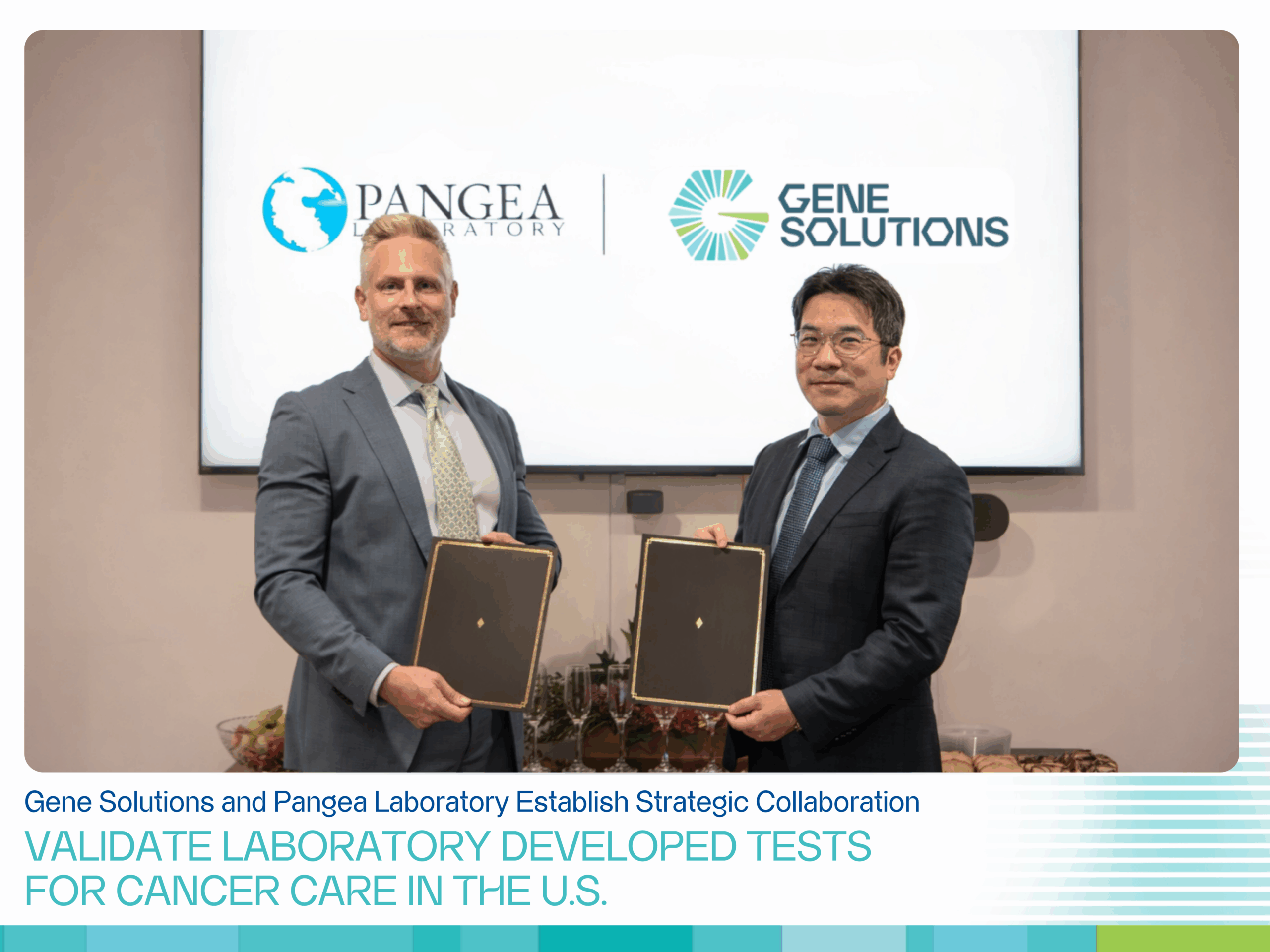 Gene Solutions and Pangea Laboratory Establish Strategic Collaboration to Validate Laboratory Developed ctDNA Tests for Precision Screening and Cancer Care in the U.S.