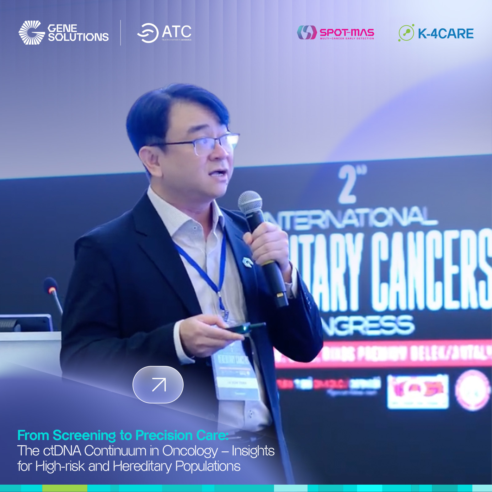 Gene Solutions Symposium at International Hereditary Cancers Congress (IHCC) at Türkiye 