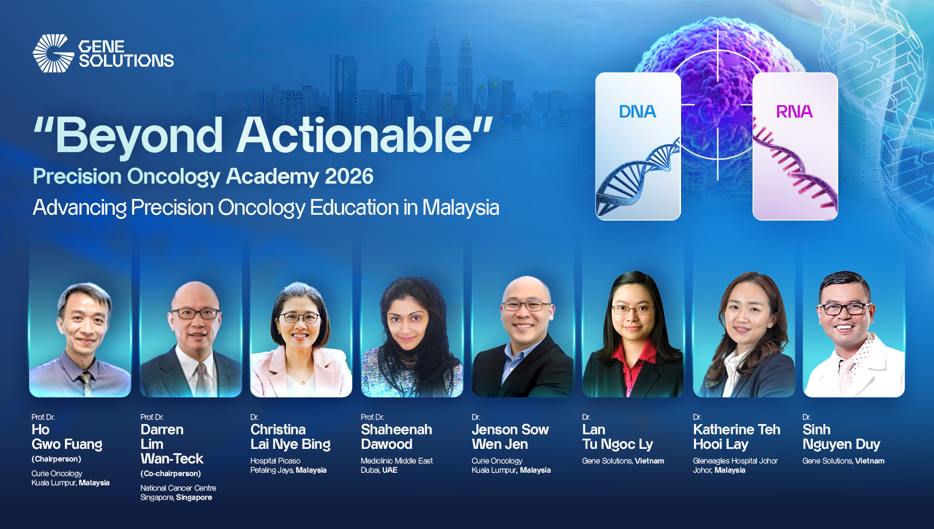 Gene Solutions Advances Precision Oncology Education in Malaysia with the ”Beyond Actionable” Academy